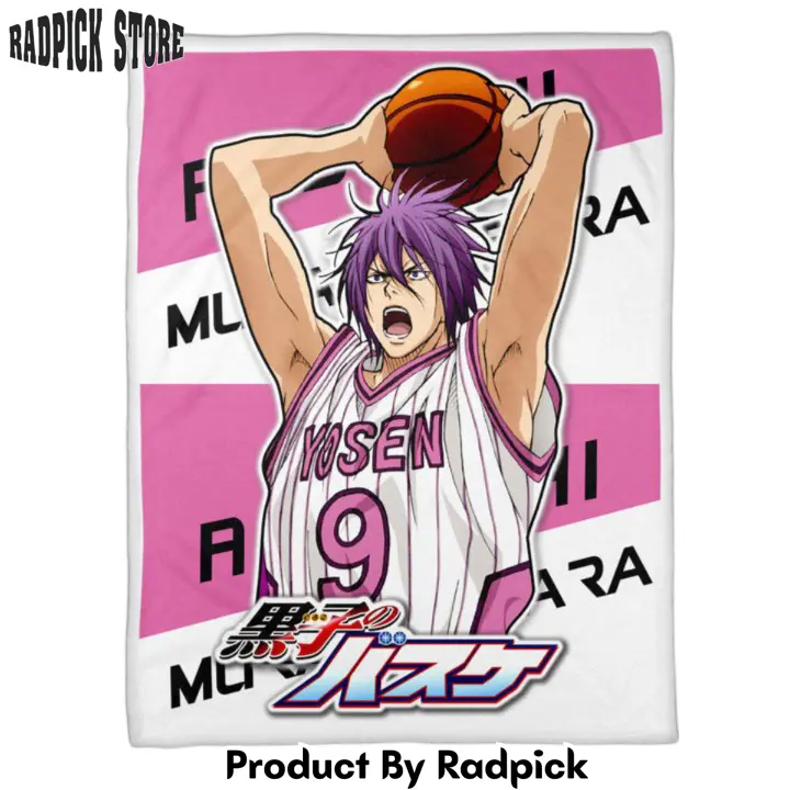 Atsushi murasakibara blanket custom kurokos basketball anime  rp0150751